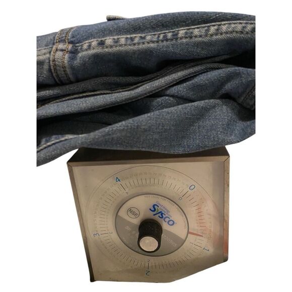 Levis 721 High Rise Skinny Jeans Fringe Cuff Cowgirl Western Blue Collar Boho - Picture 12 of 12